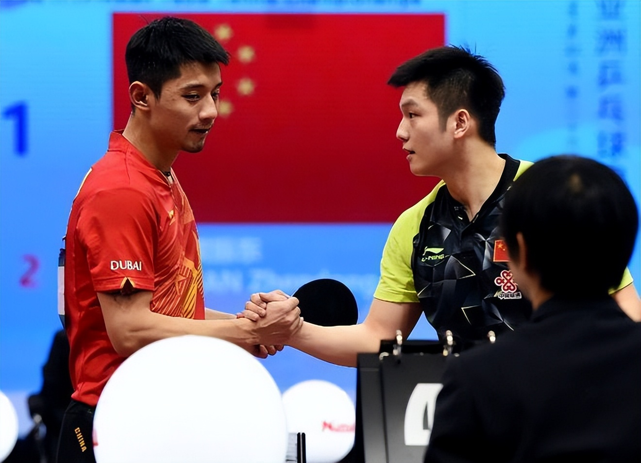 奥地利队力克瑞典队，张继科状态火热